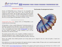 Tablet Screenshot of 3d-xplormath.org